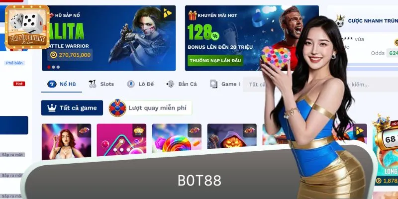 Thử Vận May Tại BOT88 – Nhà Cái Uy Tín, Tỷ Lệ Thắng Cao