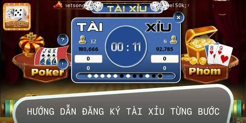 Hướng dẫn chi tiết từng bước đăng ký tài khoản chơi Tài Xỉu