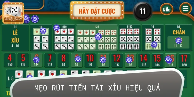 Áp dụng một số mẹo để đảm bảo rút tiền thành công dễ dàng