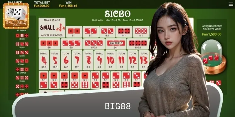 BIG88 là nền tảng Tài Xỉu Online với giao diện hiện đại và trực quan
