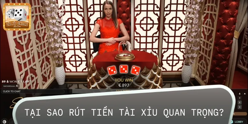 Nhận nhiều lợi ích hấp dẫn khi thực hiện rút tiền Tài Xỉu